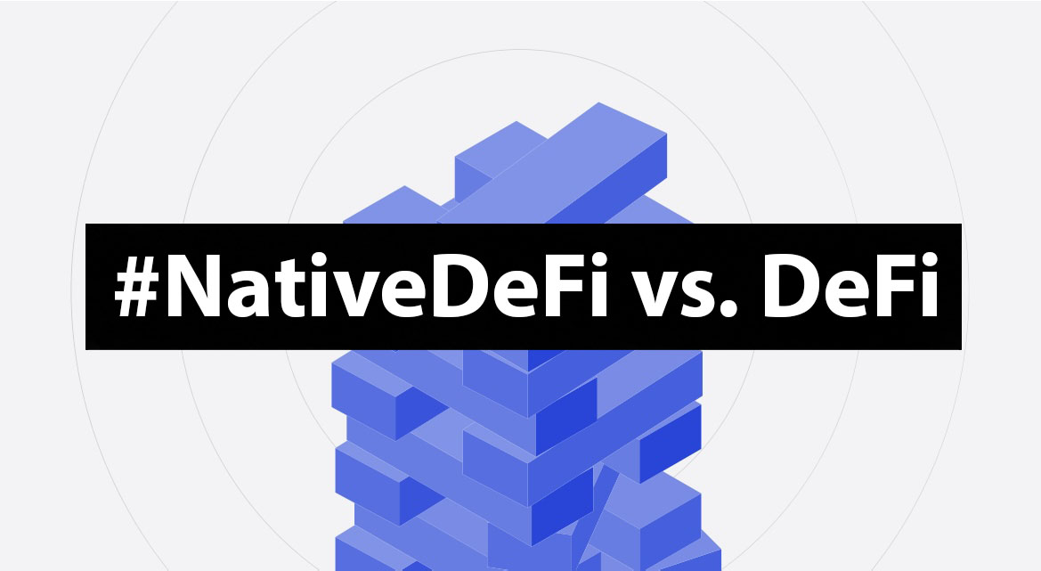 NativeDeFi vs. DeFi auf Ethereum - Cover