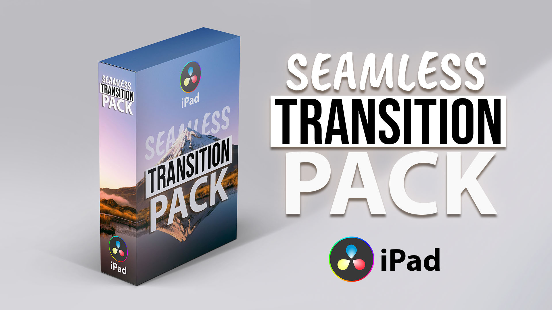 Anleitung: Installation des SEAMLESS TRANSITION PACK für DaVinci Resolve iPad