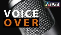 Voice Over in DaVinci Resolve iPad aufnehmen!