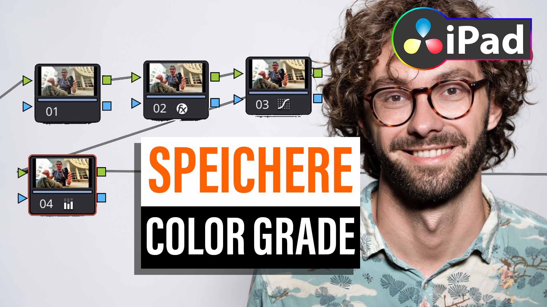 So speicherst du Color Grade in DaVinci Resolve fürs iPad!