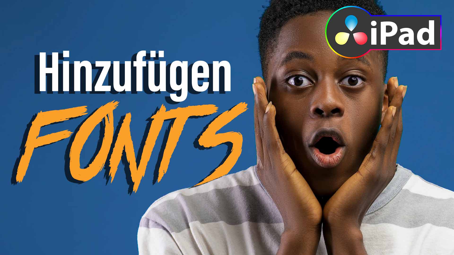 So fügst du neue Schriftarten (Fonts) in DaVinci Resolve iPad hinzu!