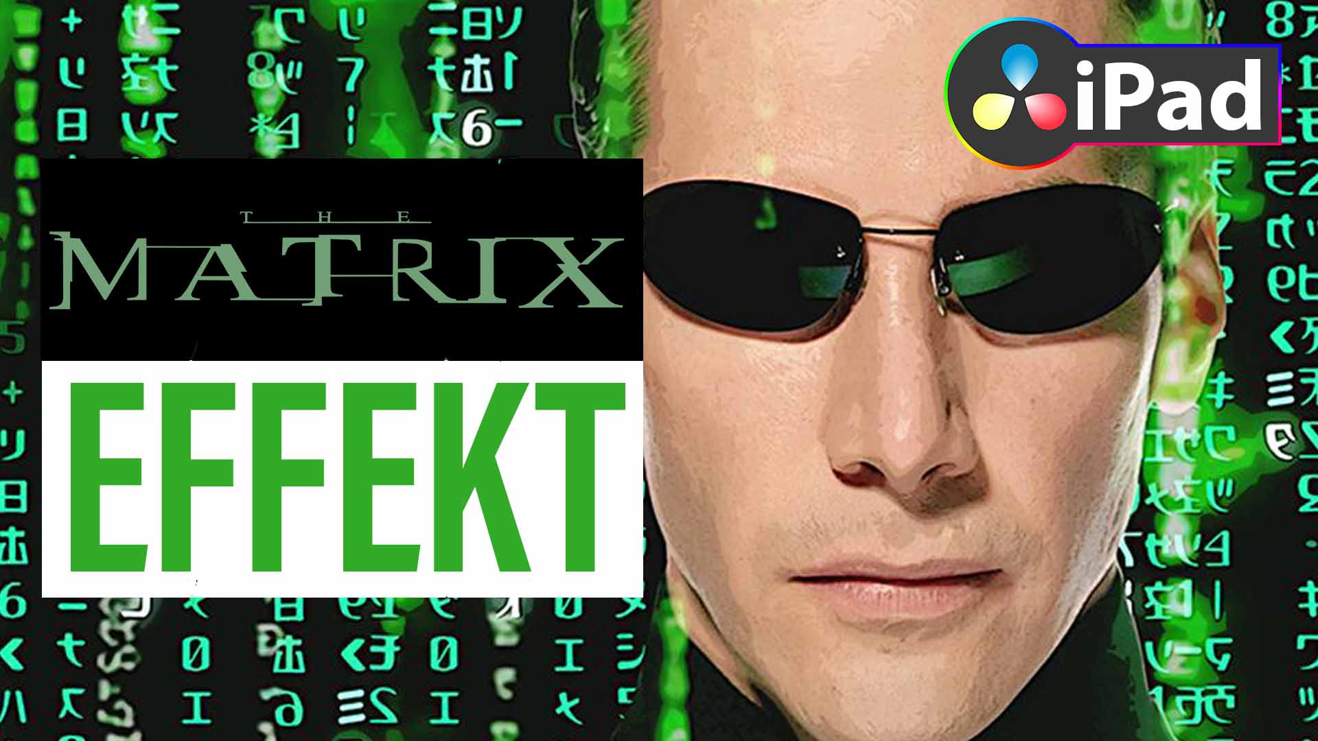 So erstellst du den Matrix Effekt in DaVinci Resolve iPad!