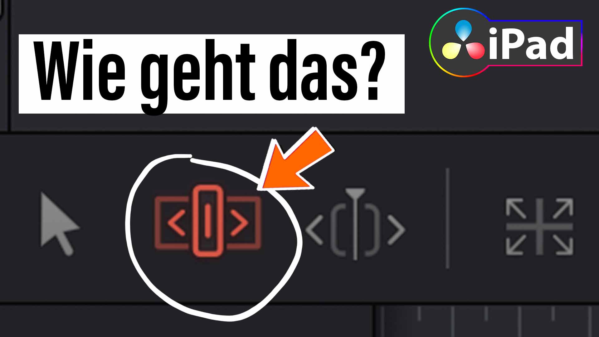 So verwendest du EDIT TRIM MODE in DaVinci Resolve iPad