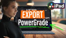 Exportieren von PowerGrade (DaVinci Resolve iPad)