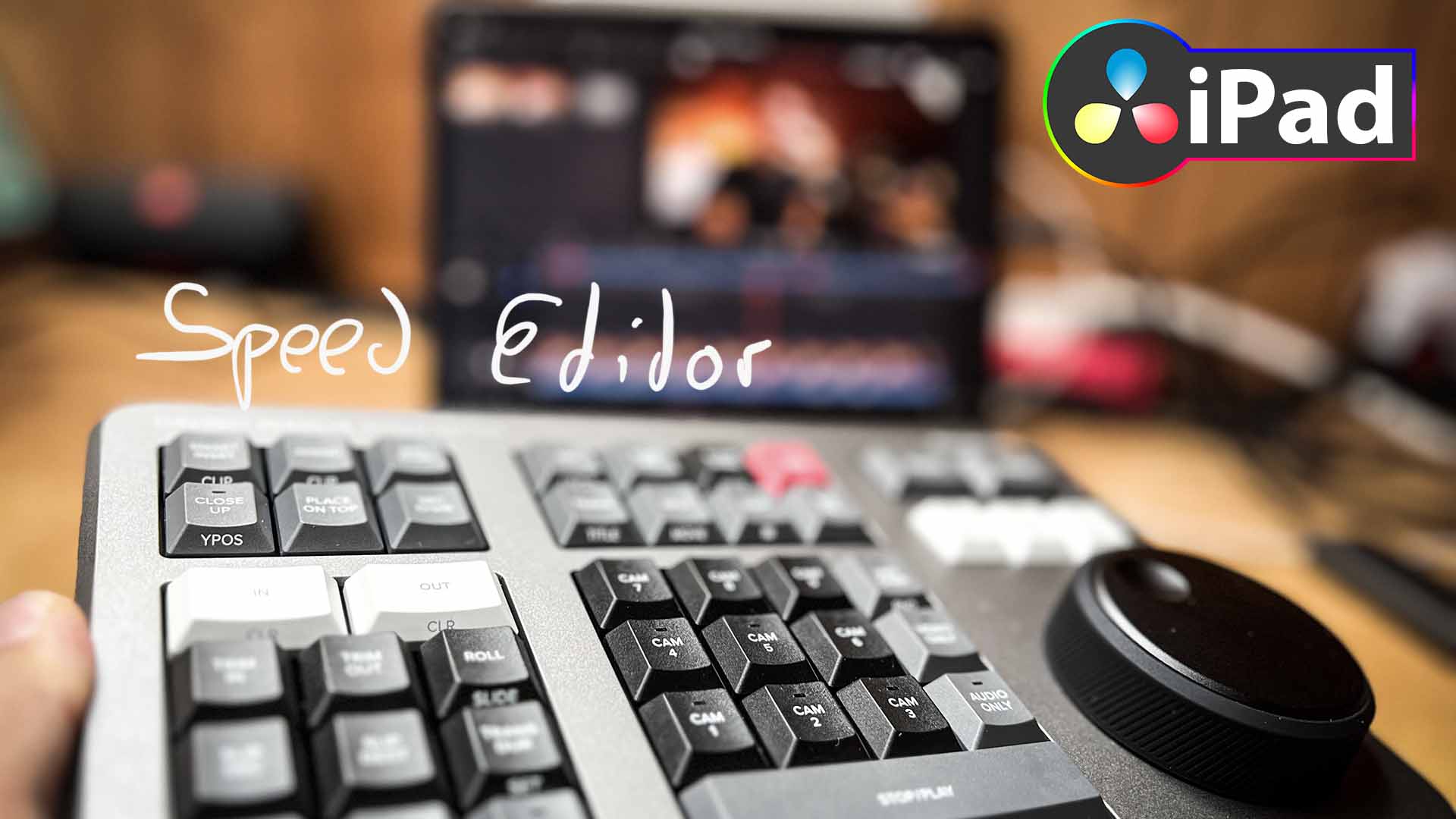UNBOXING des Speed Editors für DaVinci Resolve iPad