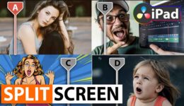 So erzeugst du SPLIT SCREEN Playhead in DaVinci Resolve iPad!
