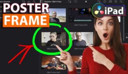 Thumbnail im Projekt Manager verstellen (DaVinci Resolve iPad)