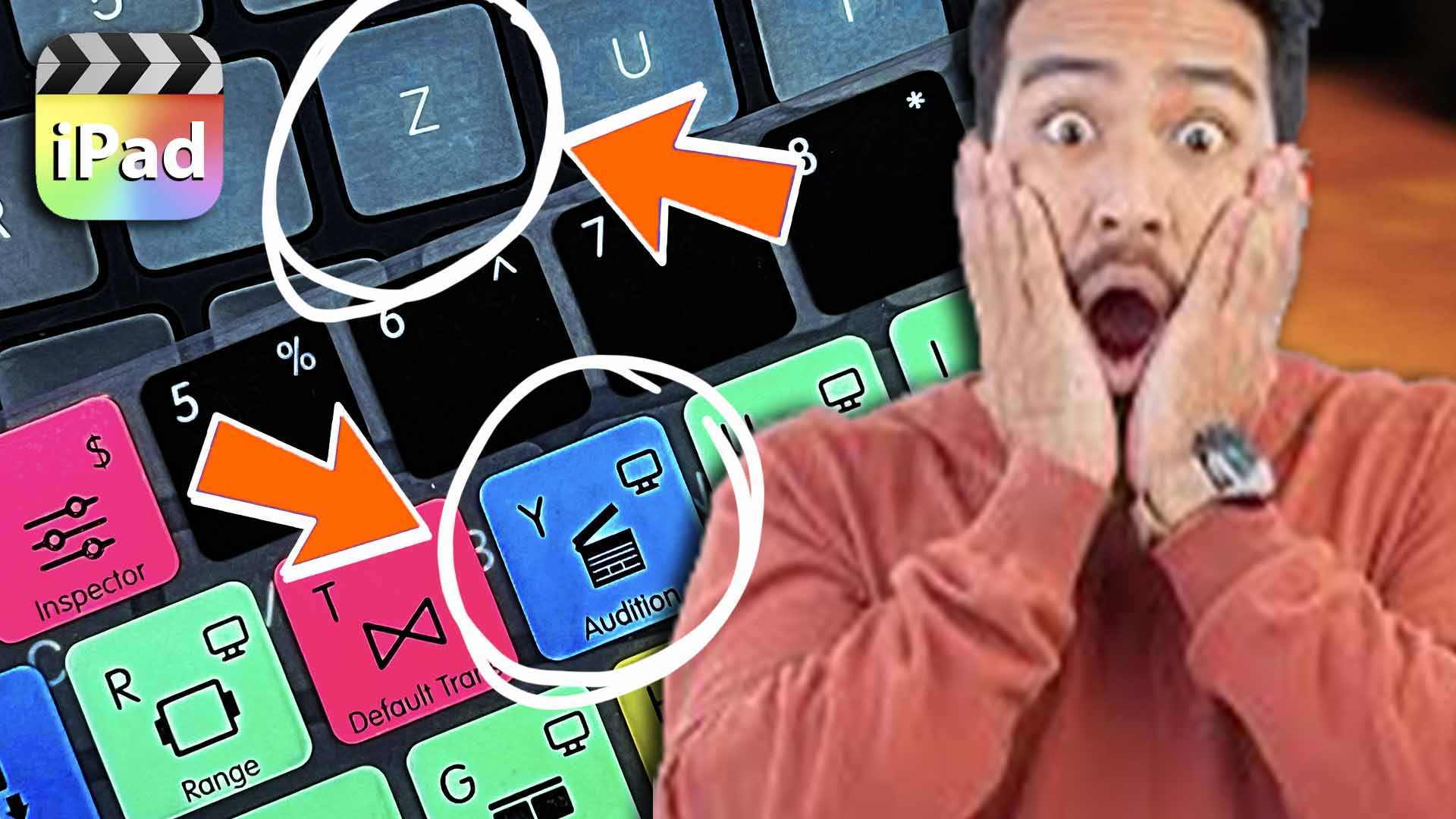 Wie ändert man das FCP iPad Tastatur Cover Layout?