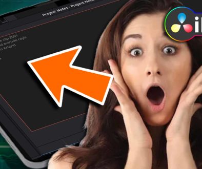 Projekt Notizen in DaVinci Resolve iPad erstellen