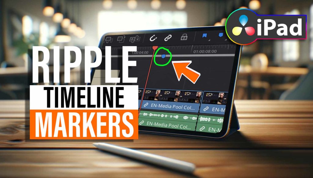 So verwendest du Ripple Timeline Marker in DaVinci Resolve fürs iPad