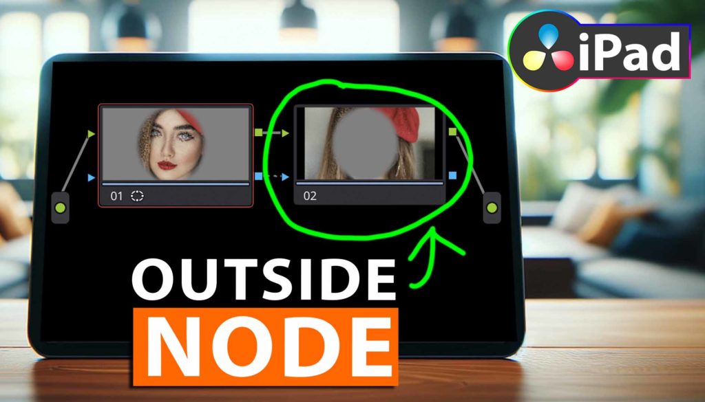 Outside Node in DaVinci Resolve für iPad hinzufügen (Anfänger Guide)