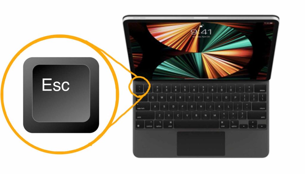 Hinzufügen "Esc"-Taste iPad Pro Magic Keyboard (So geht’s)