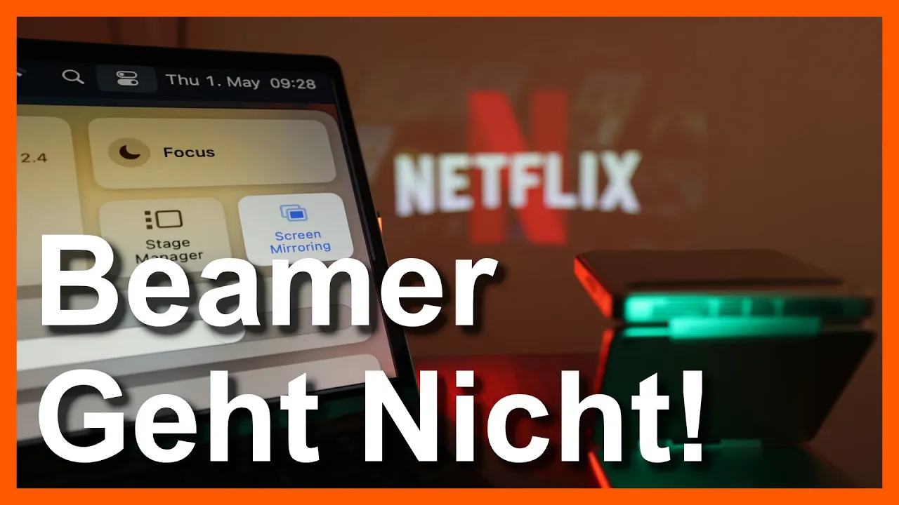 Netflix, Prime & Disney via AirPlay streamen ohne Schwarzen Bildschirm?