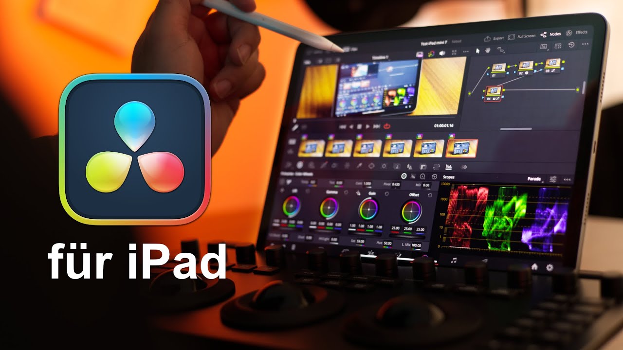 Top 10 DaVinci Resolve iPad Funktionen die du kennen musst! [Teil 1]