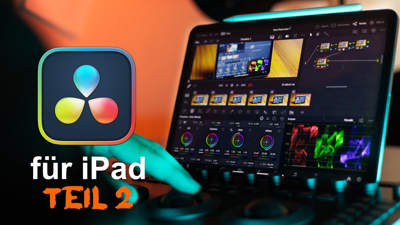 Top 10 DaVinci Resolve iPad Funktionen die du kennen musst! [Teil 2]