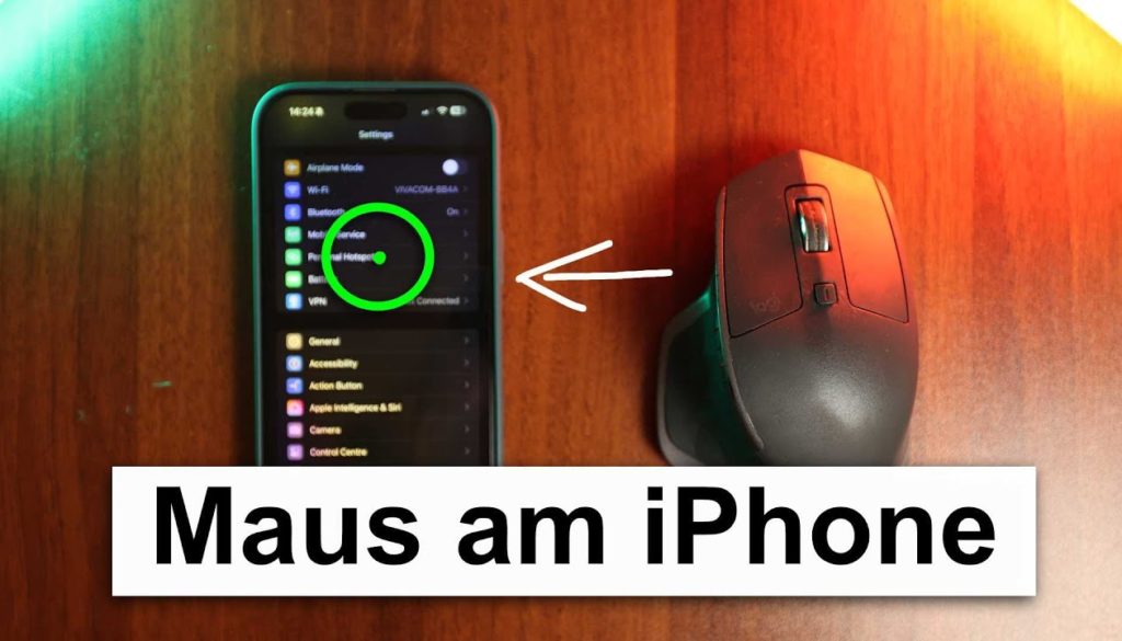 Wie verbinde ich eine Bluetooth-Maus mit meinem iPhone?