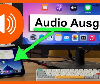iPad Audio Ausgabe ändern (HDMi zu Bluetooth)