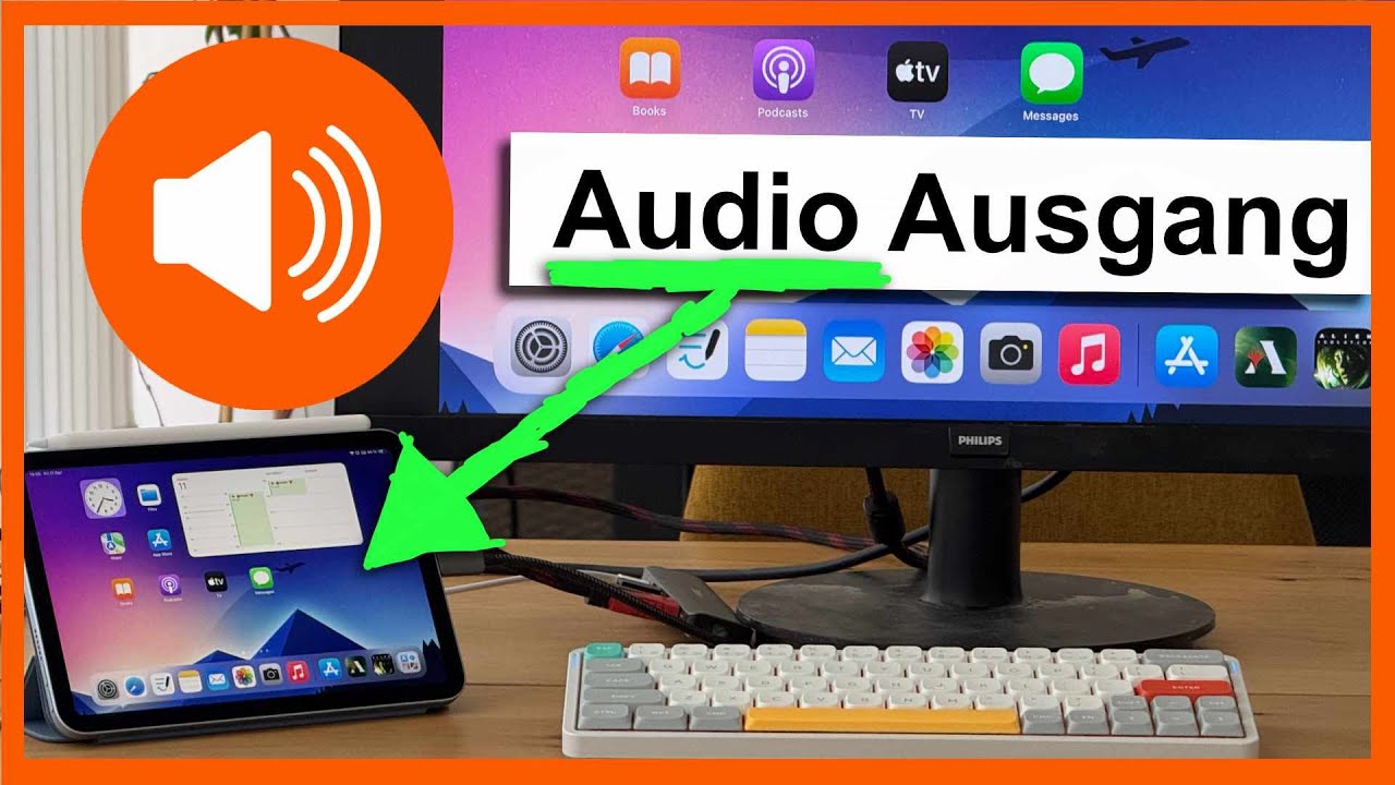 iPad Audio Ausgabe ändern (HDMi zu Bluetooth)
