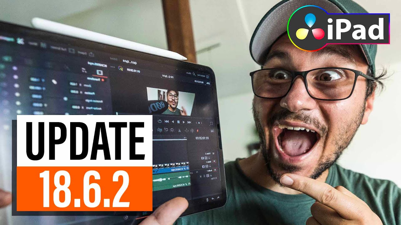 DaVinci Resolve UPDATE 18.6 endlich fürs iPad!