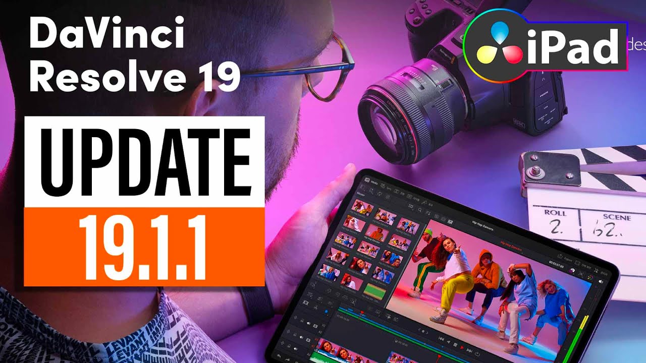 DaVinci Resolve iPad UPDATE: 19.1.1 (Deutsch)