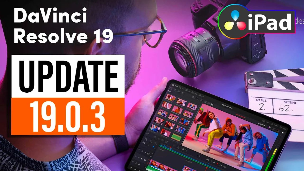 DaVinci Resolve iPad UPDATE: Was gibt es neues?...
