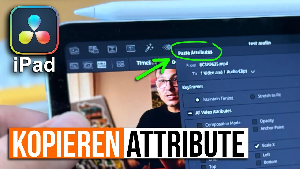 DaVinci Resolve iPad: Diese Änderung spart dir richtig Zeit!