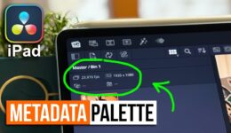 Endlich komplette Clip-Infos in DaVinci Resolve für iPad!