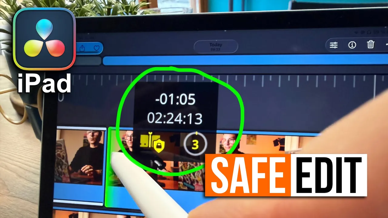 Endlich sicher trimmen – so funktioniert Safe Edit in DaVinci Resolve iPad