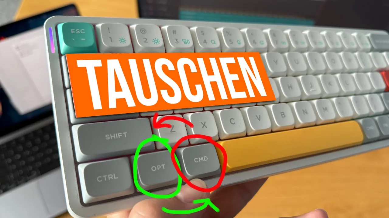 Nuphy Air60: CMD/OPT Problem gelöst!