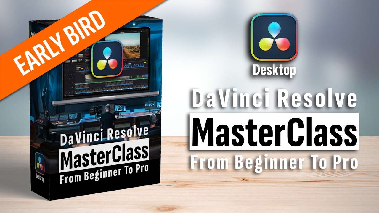 DaVinci Resolve Desktop MasterCLass (Deutsch) EARLY BIRD