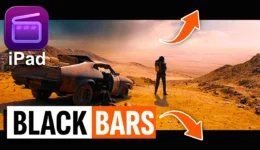 Cinematic BLACK BARS in Final Cut Pro iPad (So geht's)
