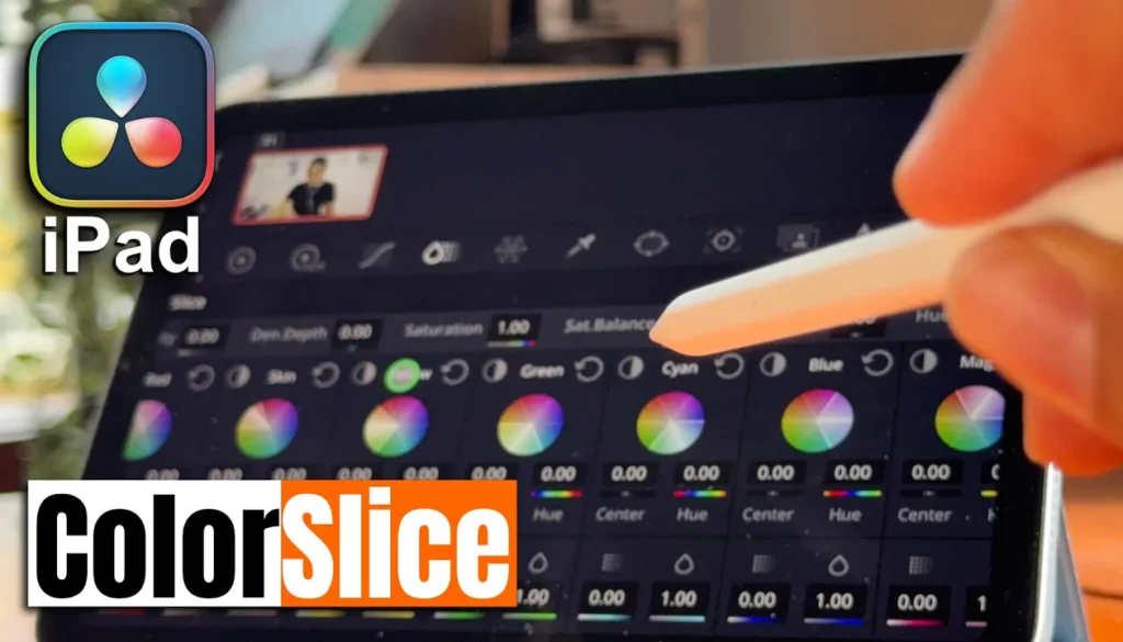 ColorSilce Six Vector Palette DaVinci Resolve iPad