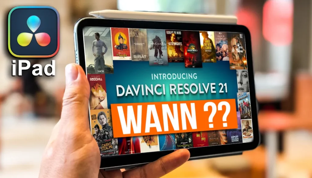 DaVinci Resolve 21 fürs iPad: Wann ???