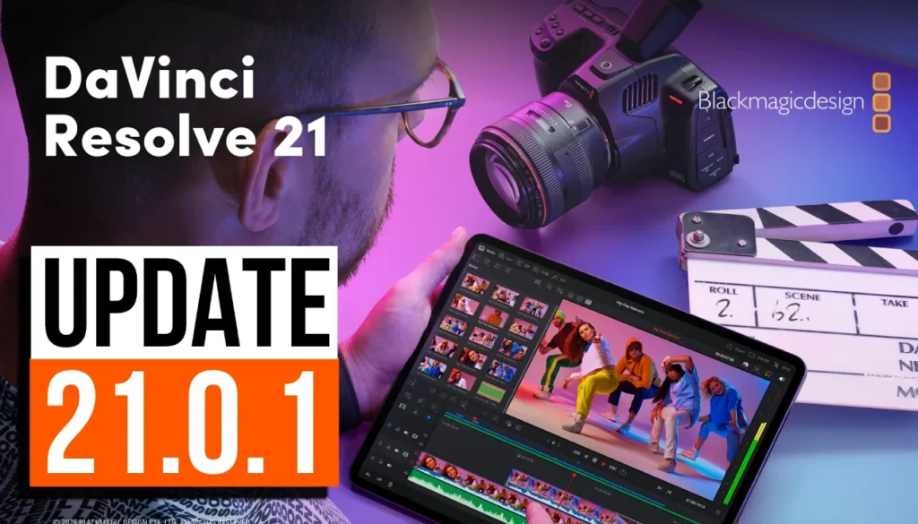DaVinci Resolve iPad UPDATE: 21.0.1 Erklärt