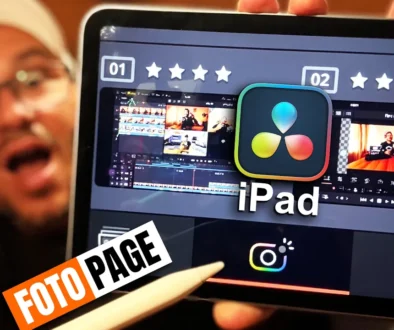 Foto Page FREISCHALTEN in DaVinci Resolve für iPad