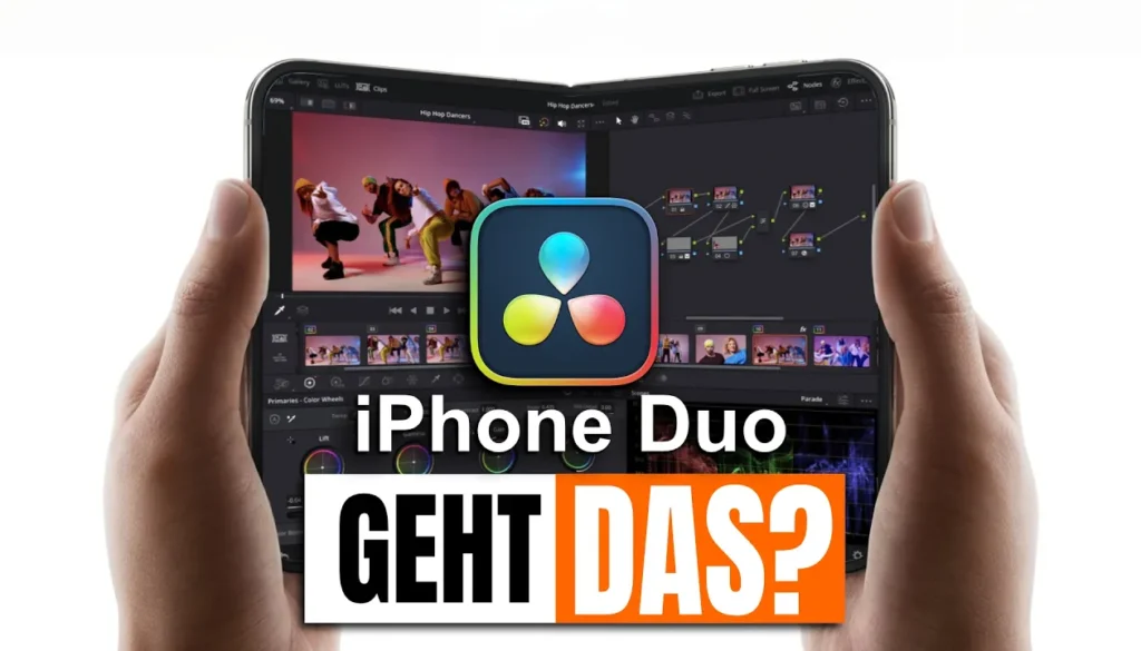 Geht DaVinci Resolve auf dem iPhone Duo?