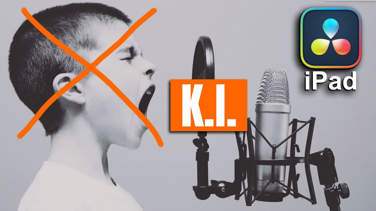 KI Voiceover in DaVinci Resolve iPad: Ganz ohne Mikrofon!