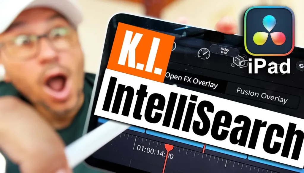 So findest du jeden Clip sofort in DaVinci Resolve für iPad (AI IntelliSearch)