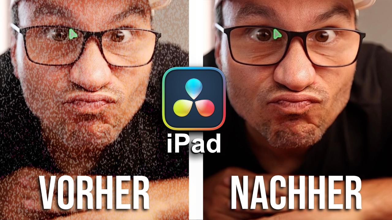 Bildrauschen entfernen auf dem iPad! (DVR UltraNR)